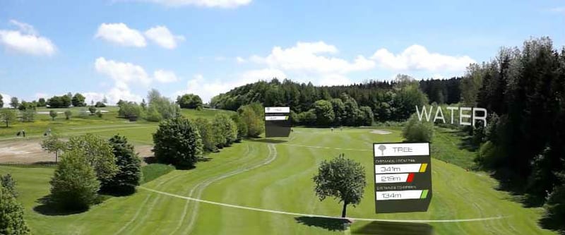 Vigolf visualisiert Golfplätze und macht sich dem Golfer sichtbar, bevor dieser dort gespielt hat