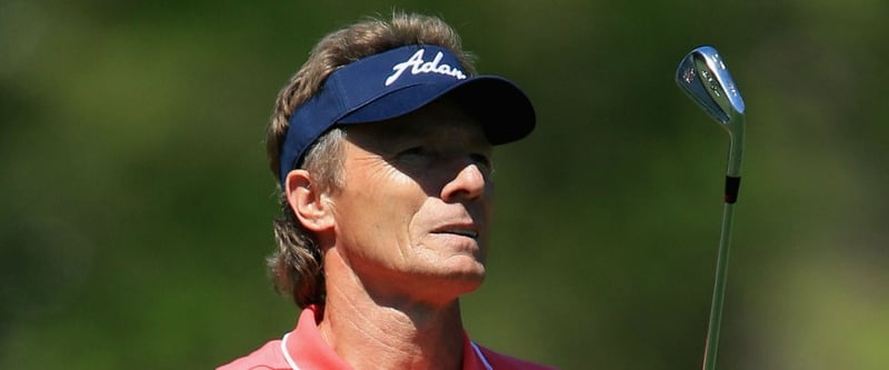 Starker Auftakt für einen angeschlagenen, aber zufriedenen Bernhard Langer am ersten Tag des Masters. (Foto: Getty)