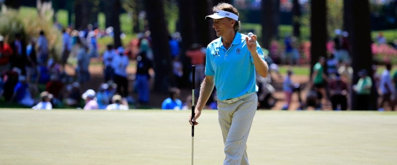 Bernhard Langer spielt weiterhin souverän beim Masters