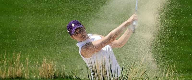 Caroline Masson hält in Abwesenheit Sandra Gals die deutschen Farben bei der Airbus LPGA Classic in Alabama hoch.