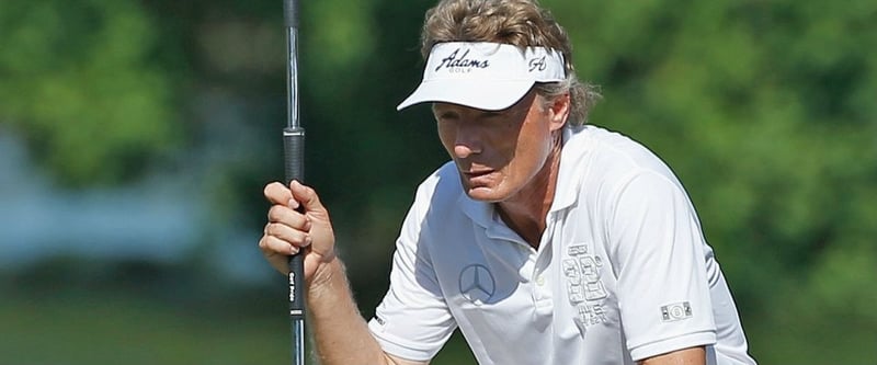 Bernhard Langer landete beim ersten Major des Jahres auf der Champions Tour in den Top Ten.