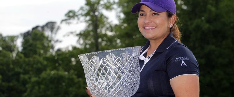 Lizette Salas holte sich bei der Kingsmill Championship den ersten Sieg ihrer Profikarriere.