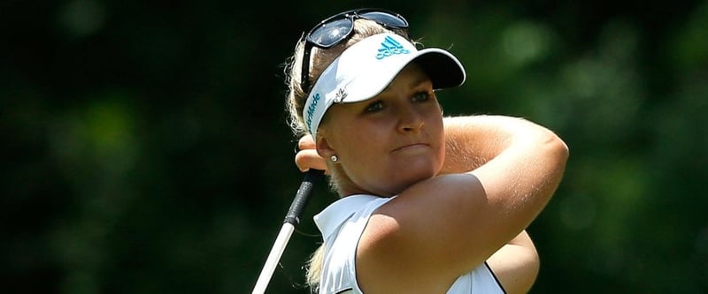 Anna Nordqvist bei der Airbus LPGA Classic 2014