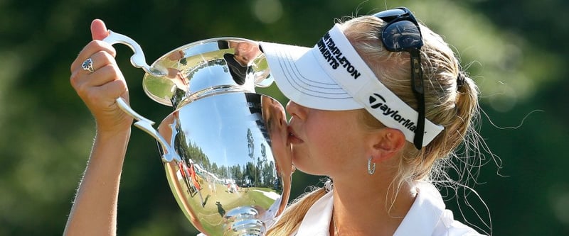 Jessica Korda bei der Airbus LPGA Classic 2014