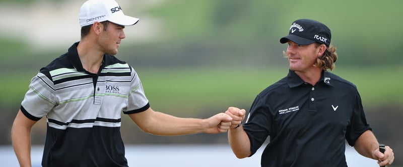 Martin Kaymer und Alex Cejka