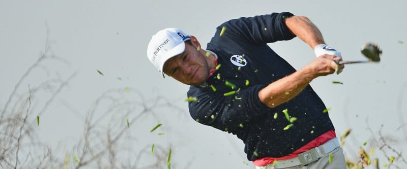 Es ging hart zu für Maximilian Kieffer rund um die Cut-Linie am zweiten Tag der BMW PGA Championship in Wentworth. (Foto: Getty)