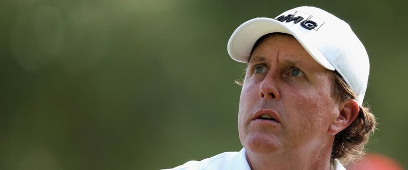 Unter Verdacht: Phil Mickelson soll sich illegale Vorteile auf dem Kapitalmarkt verschafft haben. (Foto: Getty)