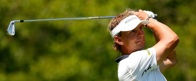 Joost Luiten bei der Lyoness Open 2014