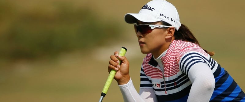 Amy Yang führte nach dem Moving Day der US Women's Open zusammen mit Michelle Wie.