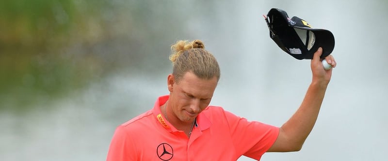 Marcel Siem bei der BMW International Open 2014