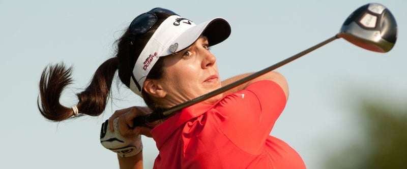 Sandra Gal bereitet sich mit Carolin Masson bei der Walmart NW Arkansas Championship auf die British Women´s Open vor. (Foto: Getty)