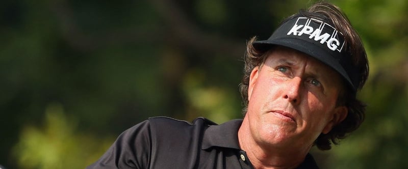 Phil Mickelson zeigt einen unglaublichen Flop Shot