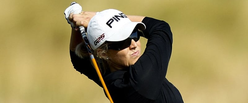 Julie Greciet beim Sberbank Golf Masters 2014