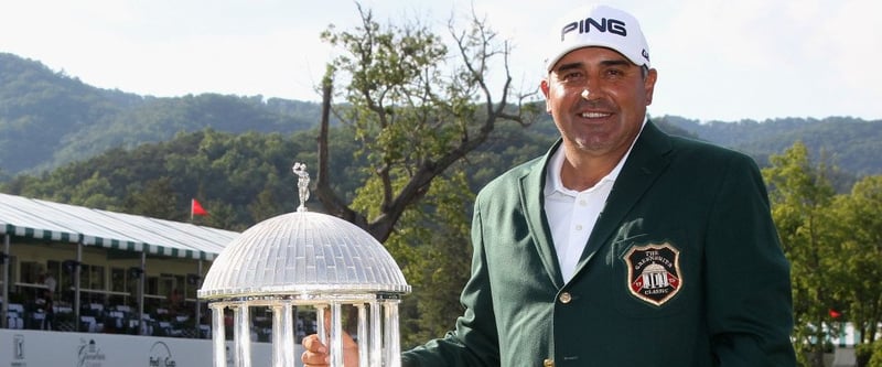 Angel Cabrera bei der Greenbrier Classic 2014