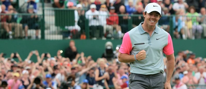 Dank seines Sieges bei der British Open, klettert Rory McIlroy bis auf Platz 2 der Weltrangliste. (Foto: Getty)