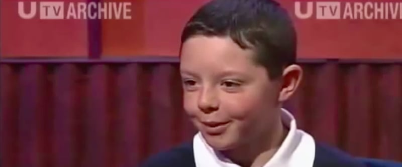 Young Rory McIlroy TV
