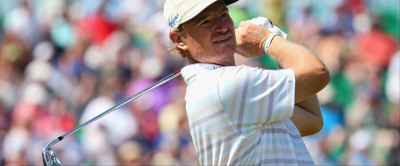 Ernie Els startet mit Triple-Bogey in die British Open