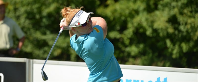 Kylie Walker verteidigte mit einer weiteren 64er Runde erfolgreich die Führung bei der Ladies German Open. (Foto: Klaus J. Wäschle)