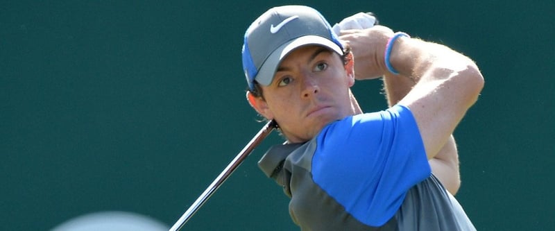 Der Nordire Rory McIlroy dominiert den zweiten Tag der British Open. (Foto: Getty)