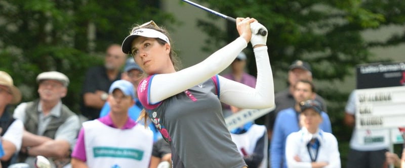 Sandra Gal kam gut in die Ladies German Open und liegt in Lauerstellung hinter den Führenden.