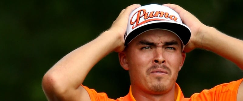 Rickie Fowler bei der PGA Championship 2014, Back Nine