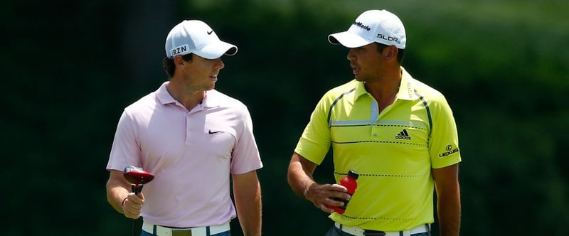 Rory McIlroy und Jason Day in einem Flight bei der PGA Championship 2014
