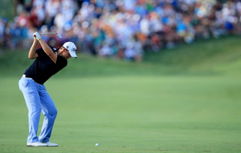 Bernd Wiesberger überrascht am Moving Day der PGA Championship 2014 und beendet den Tag als alleiniger zweiter. (Foto: Getty)