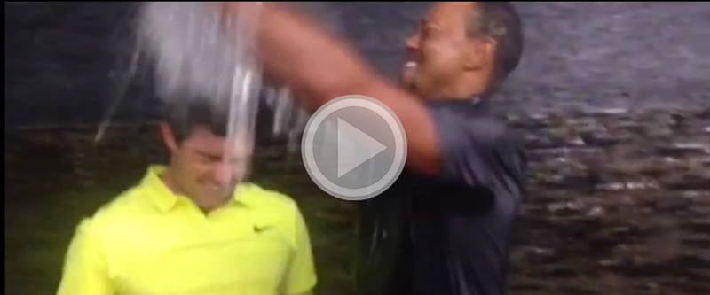 Die Renaissance der Ice Bucket Challenge: Jetzt auch mit Woods