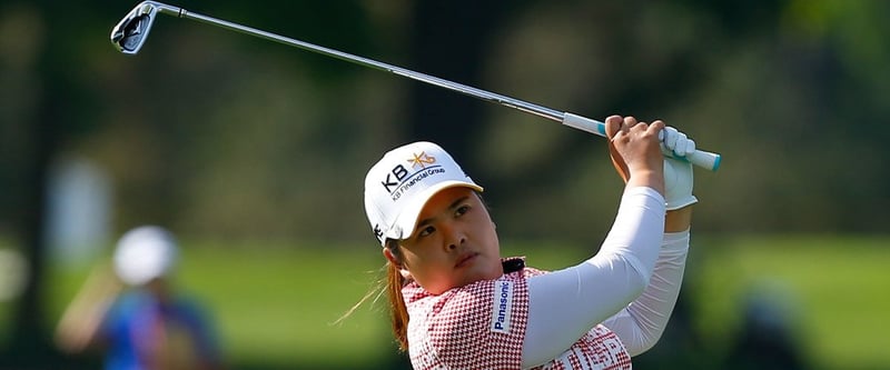 Inbee Park führt souverän mit einem Schlag Vorsprung. (Foto: Getty)