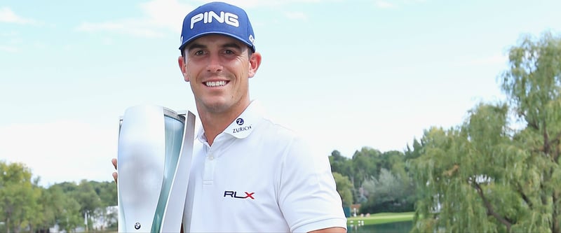 Nachdem sich seine Konkurrenten selbst ins Abseits gestellt hatten, brachte Billy Horschel den Sieg bei der BMW Championship sicher nach Hause. (Foto: Getty)