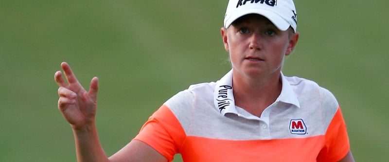 Stacy Lewis teilt sich zum Auftakt der Yokohama Tire LPGA Classic die Führung mit einer Südafrikanerin.