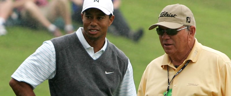 Butch Harmon war zwischen 1997 und 2004 Tiger Woods' Trainer, der in dieser Zeit acht Majors gewann.