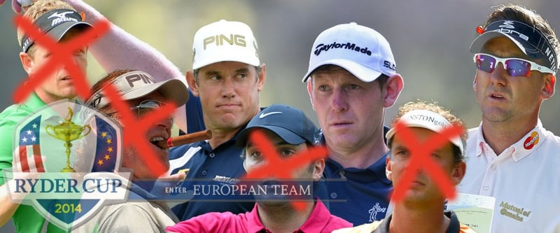 Paul McGinley hat sich für Stephen Gallacher, Ian Poulter und Lee Westwood als Captain's Picks zum Ryder Cup entschieden.