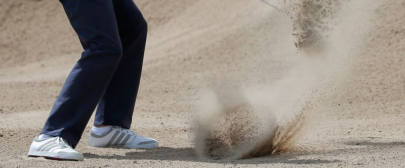 Für den GoPro-Bunkerschlag war ein guter Sandkontakt sehr wichtig. (Foto: Getty)