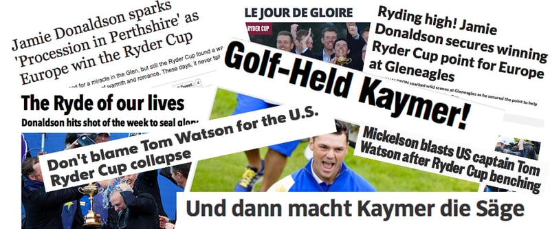 Die Stimmen in den internationalen Medien fallen nach dem Sieg Europas im Ryder Cup ganz unterschiedlich aus.