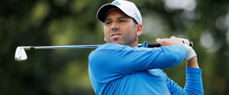 Sergio Garcia liegt nach dem zweiten Tag der BMW Championship 2014 in Fürung. (Foto: Getty)