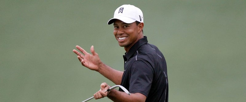 Neben dem Platz war er zuletzt deutlich öfter gut drauf, als drauf - Tiger Woods über seine Pläne. (Foto: Getty)