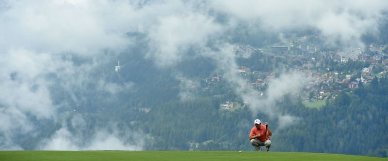 Dicke Wolken über dem Platz - symbolisch für die Leistungen der Deutschen in dieser Woche. (Foto: Getty)