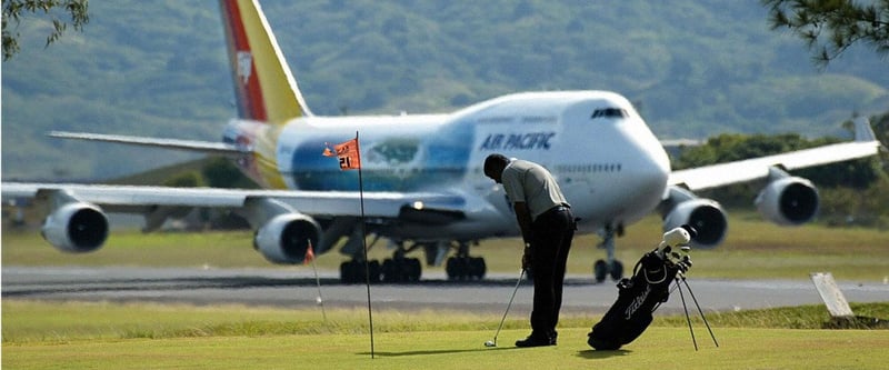 Die weltweiten Golf-Touren verlangen den Sportlern ein hohes Maß an Reisestapazen ab. Einfacher geht es natürlich im Privatjet.