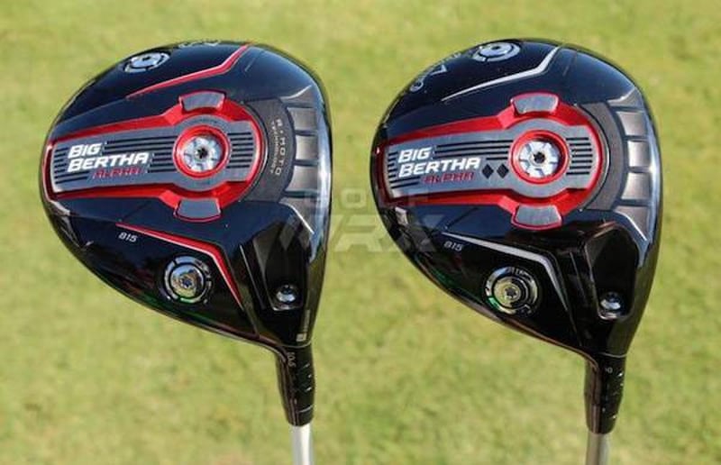 Callaway präsentiert Anfang des nächsten Jahres zwei Modelle der neuen Big Bertha Alpha 815 Serie. (Foto: Twitter: @GolfWRX)