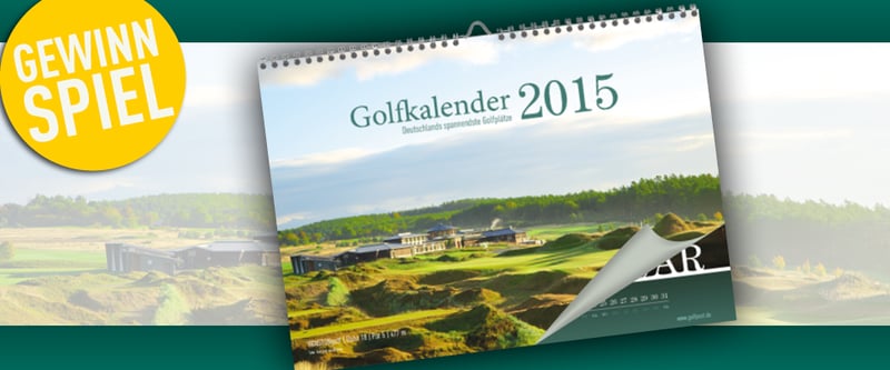 Gewinnspiel: Golfkalender 2015