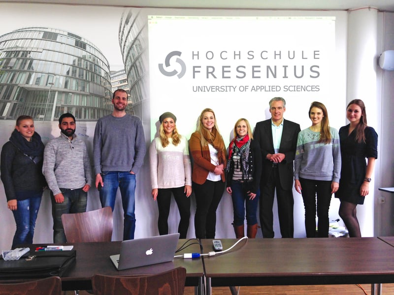 Golf Post zu Besuch bei der Hochschule Fresenius (Foto: Golf Post)