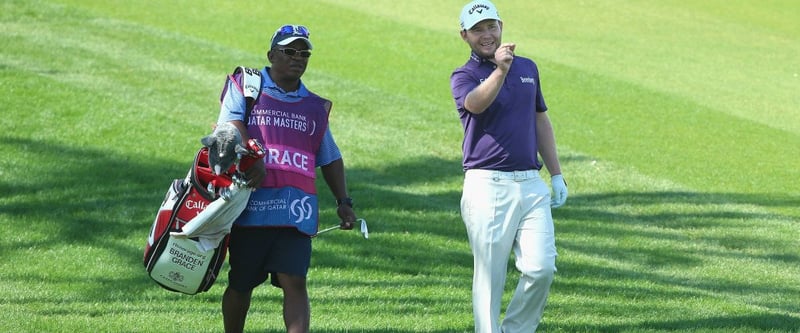 Blick ins Bag des Qatar-Masters-Siegers Branden Grace