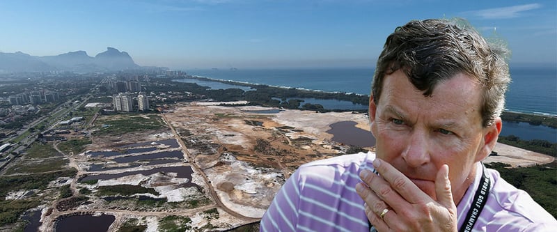 Golfplatz-Architekt Gil Hanse musste in Rio mit vielen widrigen Bedingungen beim Bau des Olympiaplatzes kämpfen.
