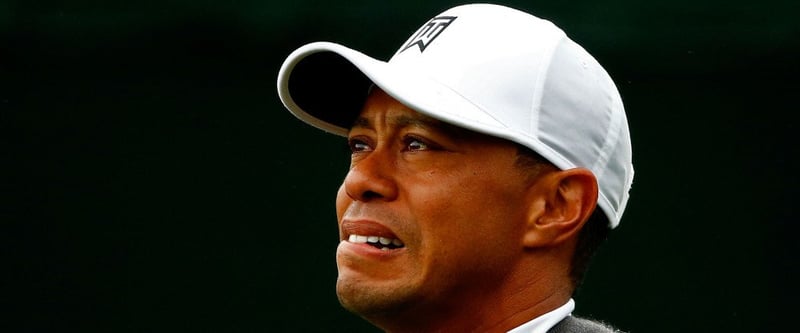 Ein Blick der alles sagt - Tiger hat sein Comeback 2015 mal so richtig vergeigt. (Foto: Getty)