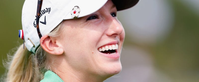 Brooke Pancake - übersetzt Pfannkuchen - sicherte sich am ersten Tag der Pure Silk Bahamas LPGA Classic die Führung.