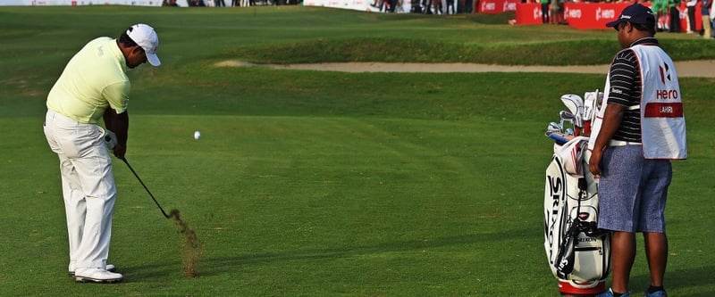 Anirban Lahiri gewinnt erneut ein Turnier mit einem buntem Schlägermix. (Foto: Getty)