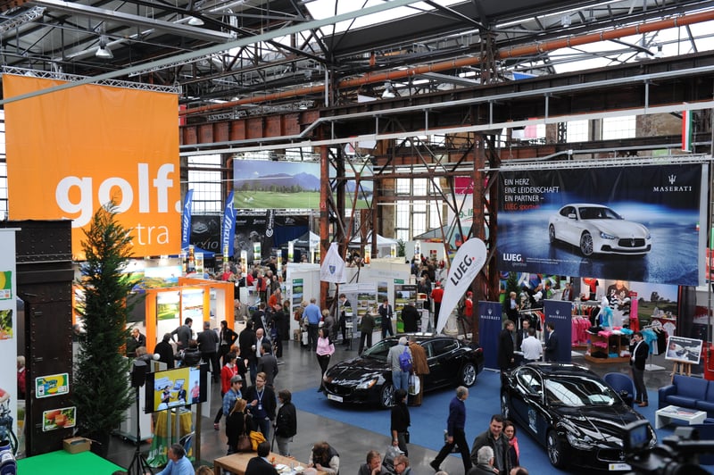 Die Rheingolf Messe 2014 in Düsseldorf war ein voller Erfolg (Bild: RMM Rheinische Messe- und Marketing GmbH).
