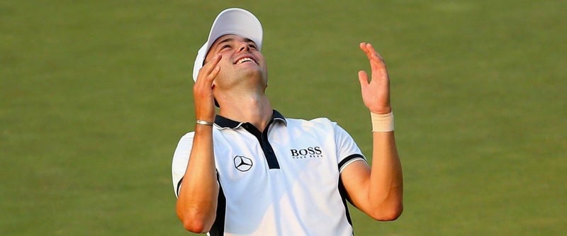 Martin Kaymer kann sich über seine Platzierung unter den besten zehn Golfern der Welt freuen. (Foto: Getty)