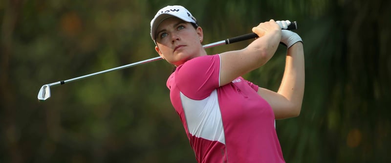 Caroline Masson liegt bei der HSBC Women's Champions auf dem geteilten achten Platz und wahrt chancen auf den Sieg. (Foto: Getty)